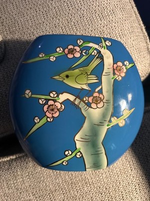 Vase, Hand Painted House of Global Arts (Japan)