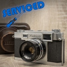 Yashica 35 2.8   CLAd   Voll funktionsfähig ...
