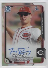 2015 Bowman Draft Chrome Pick Refractor Tanner Rainey #BCA-TR Auto 7eo