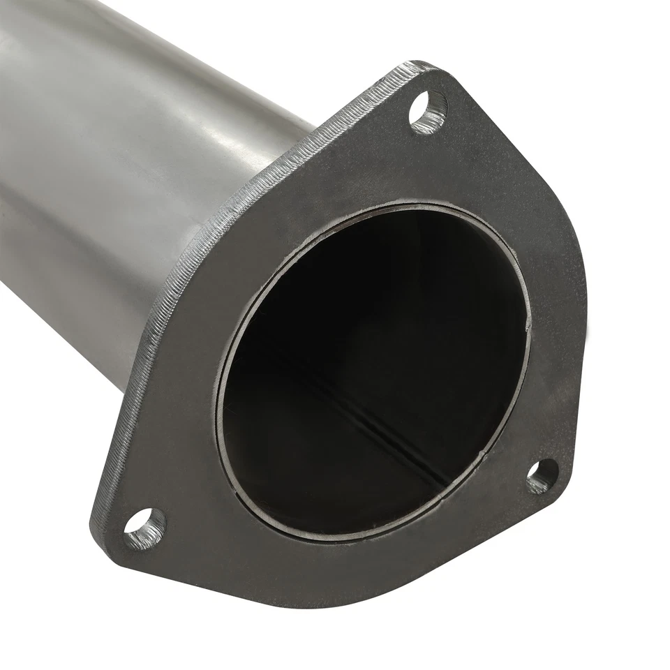 For 2011-2017 Ford F250 F350 F450 6.7L Turbo 4" Exhaust Pipe 409 Stainless Steel Foto 4 de 4