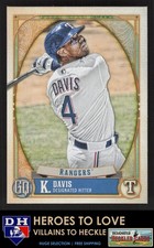 2021 Topps Gypsy Queen Bazooka Back Khris Davis #GQ-43 Texas Rangers