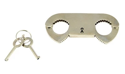 TULA-TOYS Manette per pollice in metallo BDSM manette manette per pollice manette bondage