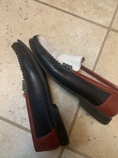 Italian Ara Leather Flats Size 8.5 Bristish S...