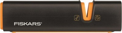 Fiskars Axt- und Messerschärfer, Keramik- Schleifkopf/Gehäuse aus