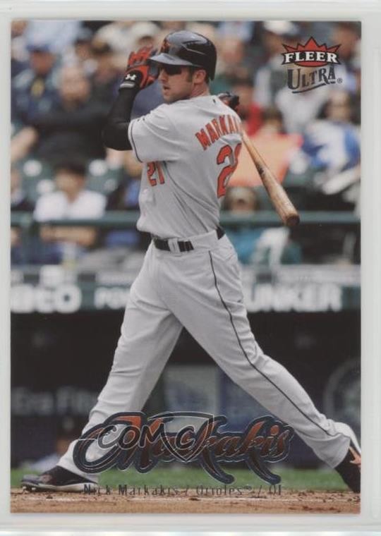2007 Fleer Ultra Retail Nick Markakis #16 2u3