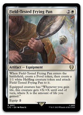 Field-Tested Frying Pan #11 (NM) Lord of the Rings LTC Magic MTG