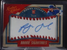 Rowdy Tellez | # /149 | Auto | Ball | RC | 2019 Leather & Lumber | Blue Jays