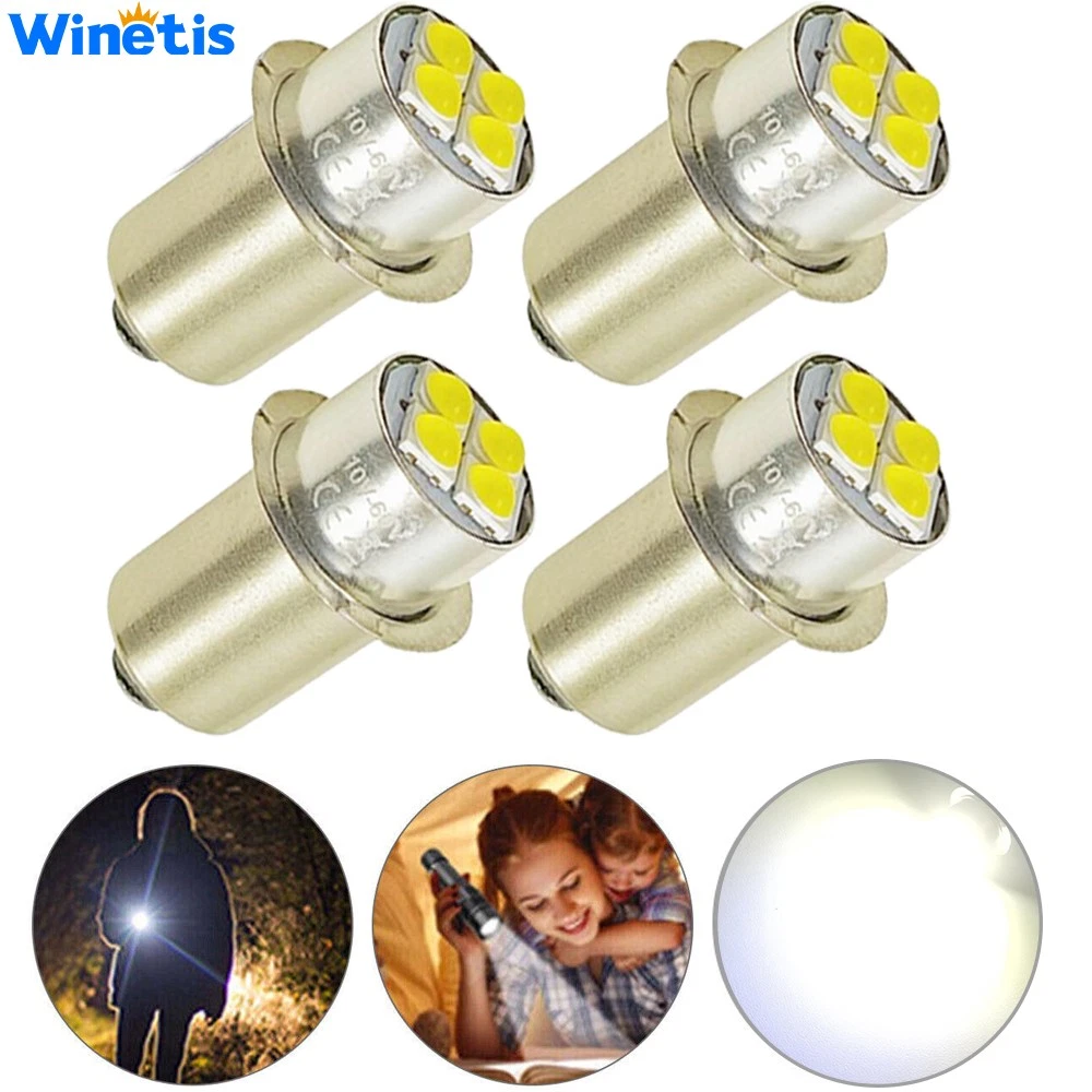 2-Pack 18V Xenon Flashlight Bulb Replacement 1619P05627 For SKIL 2897 Model