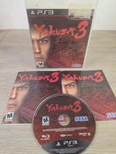 Yakuza 3 (Sony PlayStation 3 PS3, 2010) CIB Complete W/ Manual
