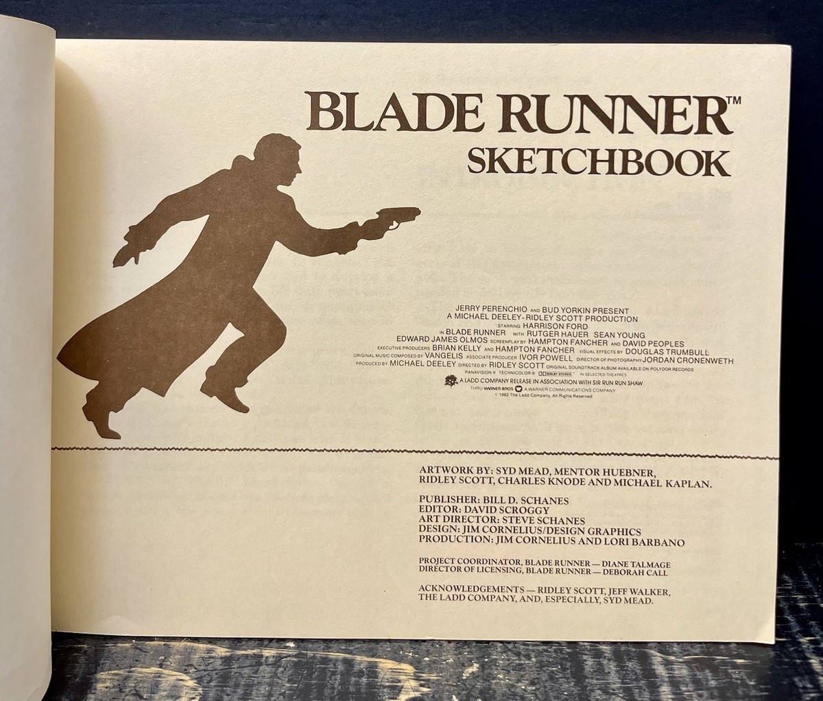 洋書 BLADE RUNNER SKETCHBOOK Blade Runner Sketchbook by David Scroggy (Trade Paperback) for
