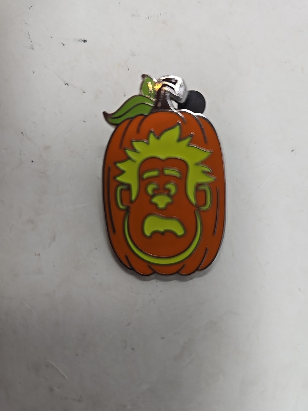 Disney WDW MNSSHP 2019 Wreck-It-Ralph Pumpkin Mystery Glow In The Dark Pin