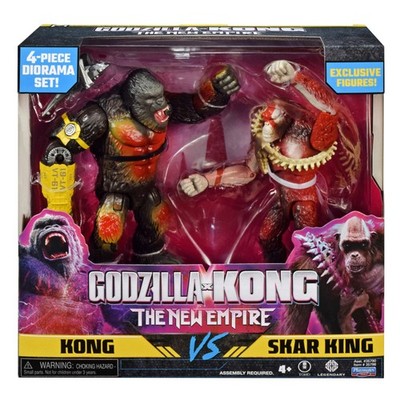 The New Empire - 6'' Kong Vs Skar King 2 Pack
