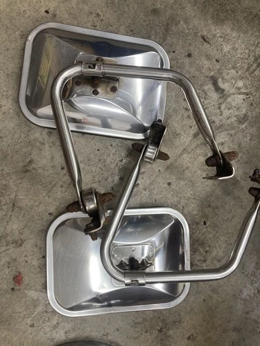 1973-1979 Ford F100 F150 F250 Stainless Mirrors Pickup Truck