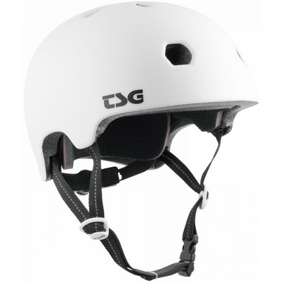 TSG BMX/Dirt Helm Meta Solid Color - Satin White