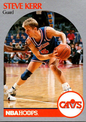 1990 Hoops Team Night Cleveland Cavaliers #NNO Steve Kerr