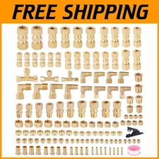 Brass Compression Fittings for Trucks & Trailers - 135pcs