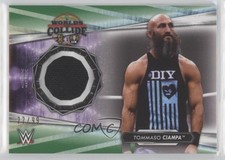 2021 Topps WWE Mat Relics NXT Worlds Collide Dark Green 22/99 Tommaso Ciampa e6p