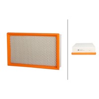 Luftfilter-Einsatz 293 X 179 Mm Hella Iam-Expertise Passend FüR Bmw 7Er