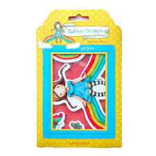 Santoro Rubber Stamps - GORJUSS - RAINBOW HEAVEN