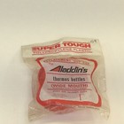 Aladdin Thermos Red Plastic Cup No 240 Replacement Wide Mouth Pint or Quart NOS — photo 1