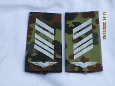 Bw-Rangschlaufen: Oberstabsgefreiter, Luftwaffe, Bianco/Flecktarn, #3