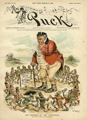 John Bull Publication Office Of The London Times Irishmen Dancing John Bull