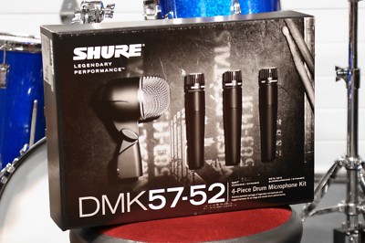 NEW Shure DMK 57-52 DMK57-52 Drum SM57 Beta 52A Microphone Kit