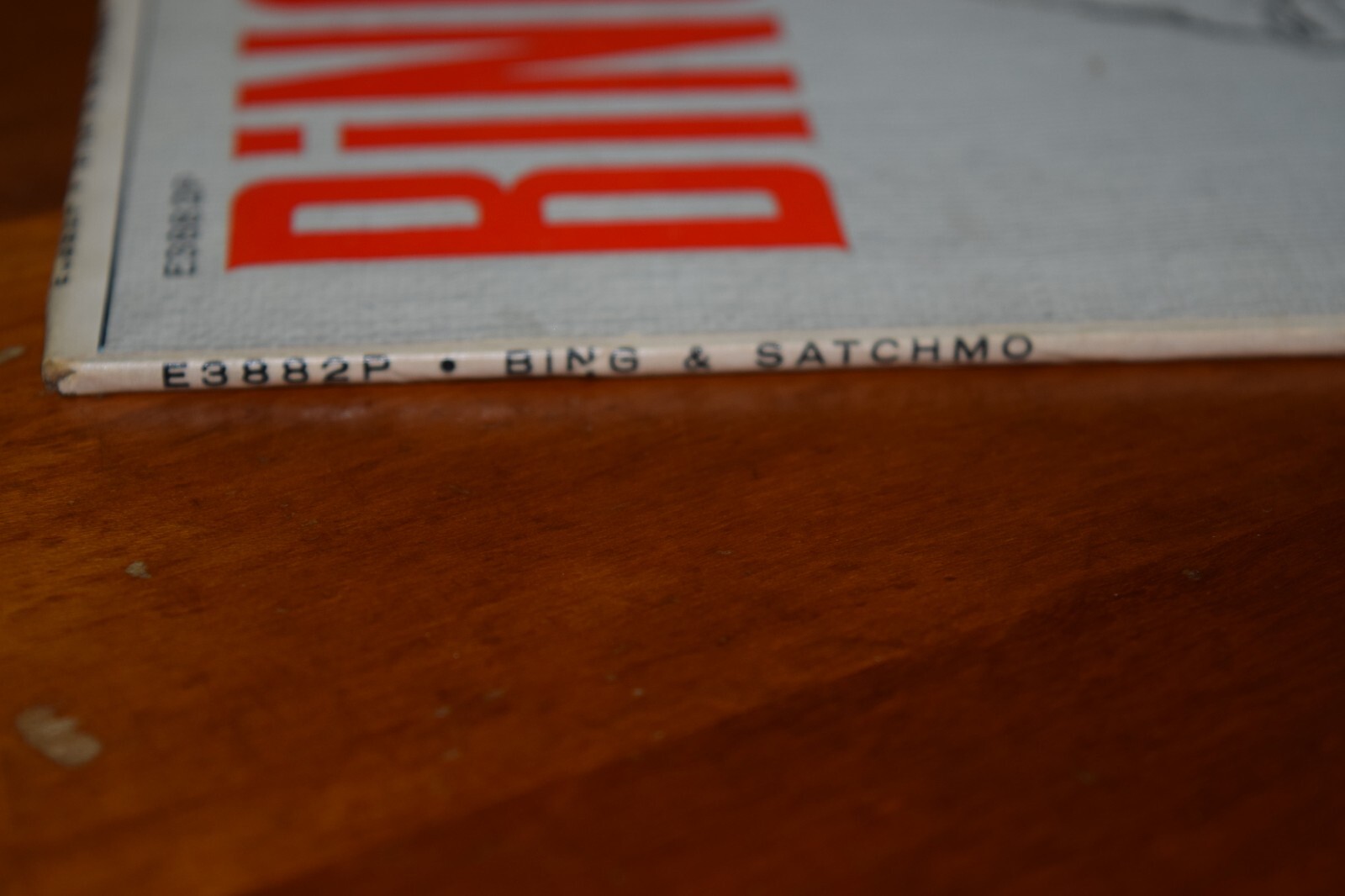 Bing Crosby & Louis Armstrong : Bing & Satchmo : Vinyl SE3882 : VG/VG