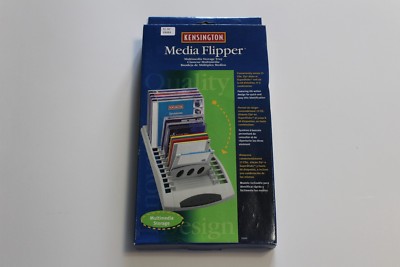 Kensington Media Flipper Multimedia Storage Tray for CD, Zip, Floppy, SuperDisks