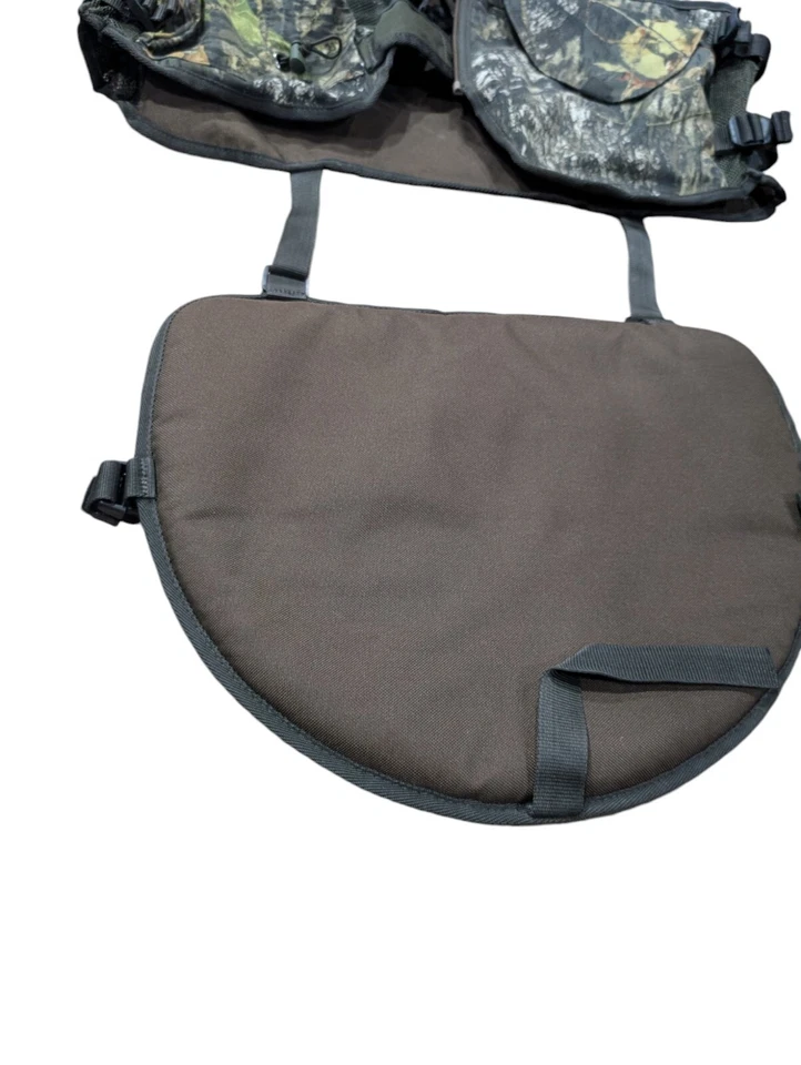Primos Speak The Language Men’s Mossy Oak Brush Camo Shooting Hunting Vest Seat - Image 2 of 4