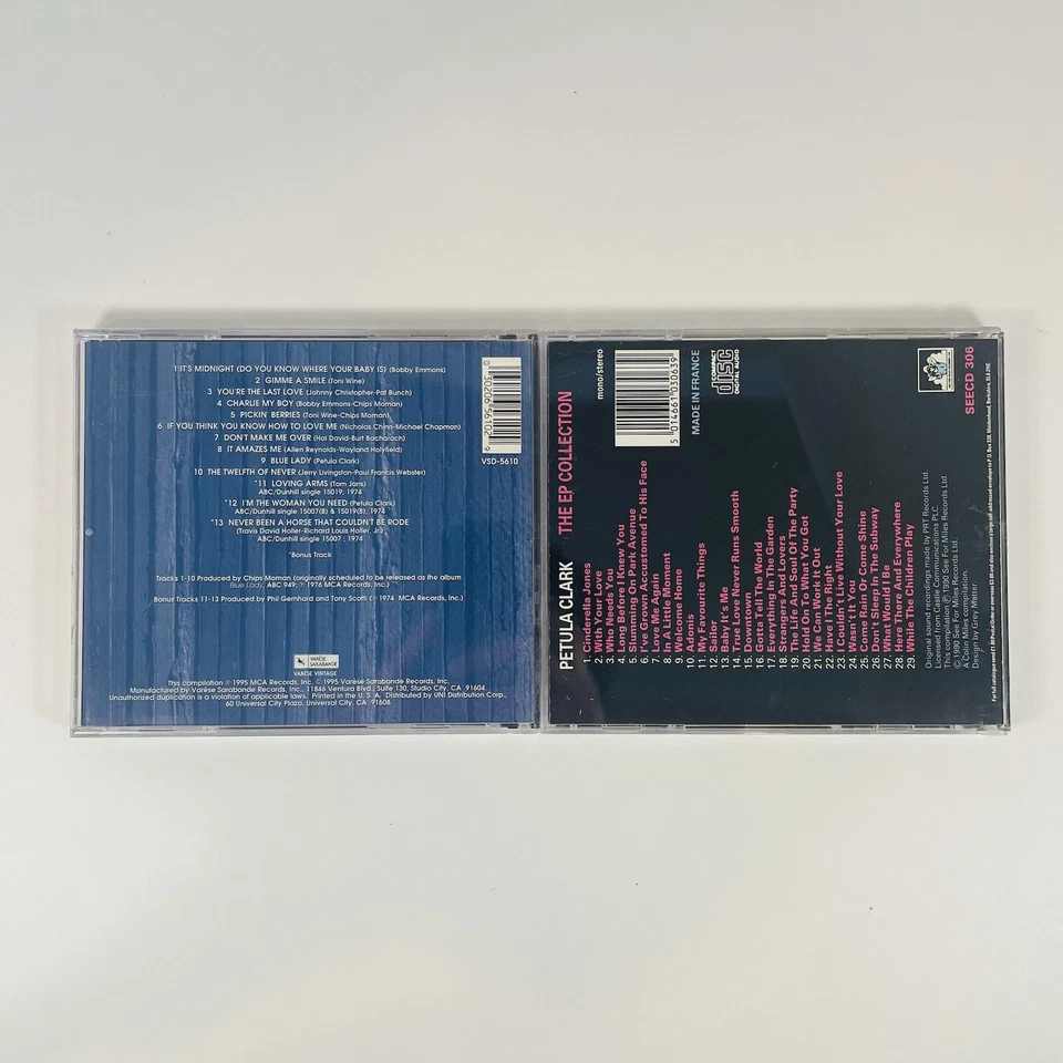 Petula Clark 2 CD Lot - Blue Lady: The Nashville Sessions + The EP Collection - Image 3 of 4