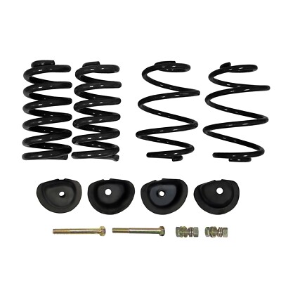 Touring Tech Lowering Springs and Retainers 3''F /5''R For 63-86 Chevrolet C10