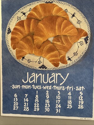 Nikki Schumann Calendar Posters 1984 (12) Posters Approx 11x13