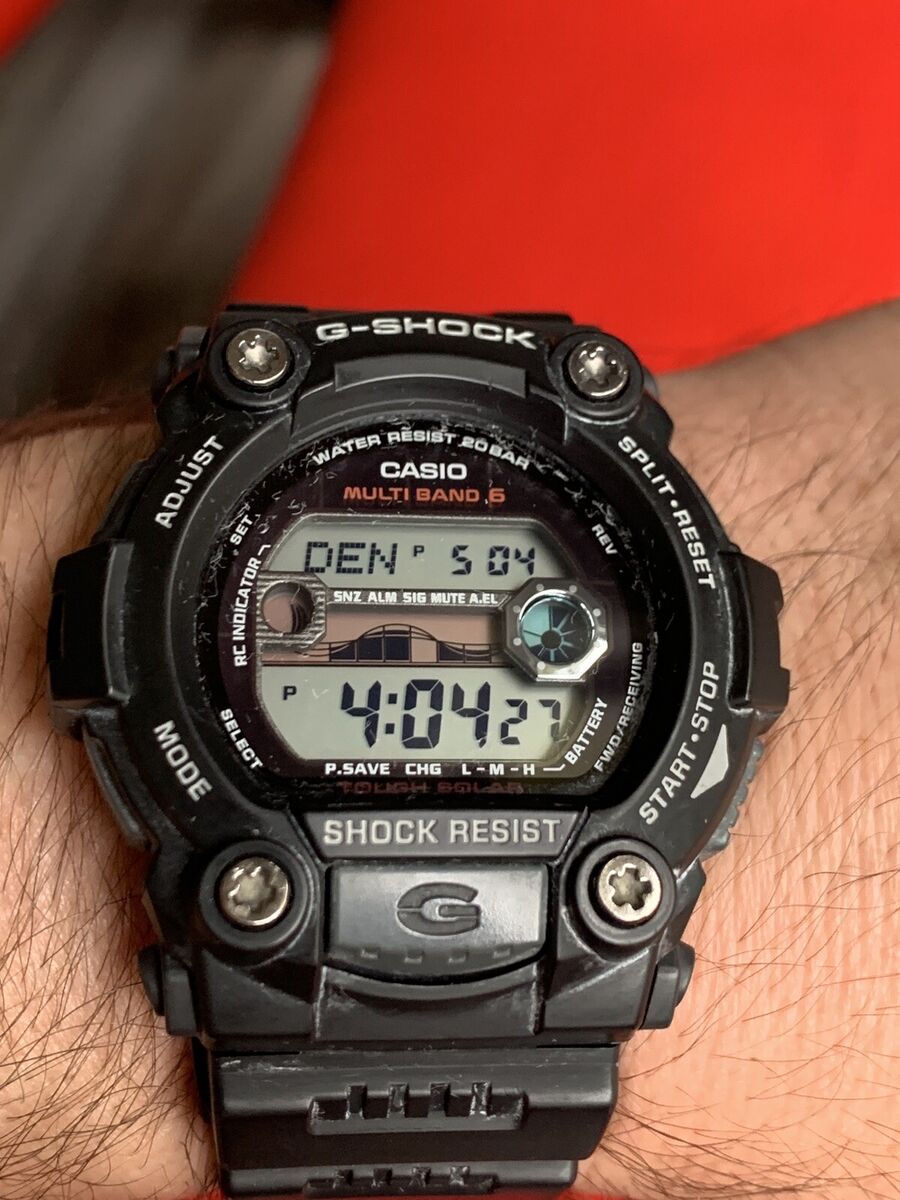 Casio G-Shock Digital Watch Black G-Rescue Solar Model 3193 Casio G-Shock Digital Watch Black G-Rescue Solar Model 3193