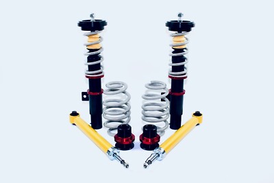 Lowtec Gewindefahrwerk HiLOW 2 für VW T5 T6 Bus Multivan + 4Motion 10-95mm