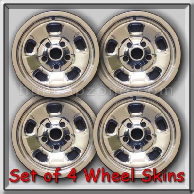17'' Dodge Ram Truck 1500 Wheel Skins Chrome Hubcaps Wheel Covers 2018-2019 Set 4