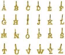 Buchstaben Anh&auml;nger, Echt Gold/333(8Karat), Deutsche Herstellung