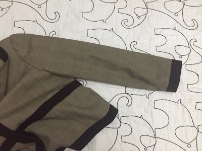 Veste Blazer Femme Harve Benard Marron Taille 10 - Occasion Très Bon état