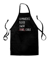 Gymnastics Blood Sweat Chalk - Unisex Kids Apron - Tears Gymast Floor Gym