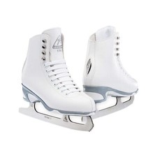 Jackson Ultima Finesse Women's/Girls Figure Ice Skates Girls Size 1 White