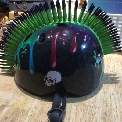 Tuffnutz Mohawk Helmet Tuffnutz Mohawk Slime Safety Helmet UK