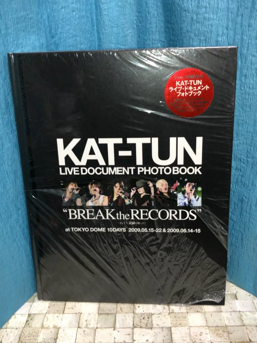 New KAT-TUN Live Document Photo Book