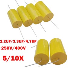 250/400V 2.2/3.3/4.7uF For MKP Audio Metallized Polypropylene Film Capacitor HOT