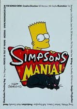 Simpsons Mania Panini 2002 Trading Cards Individual The Simpsons