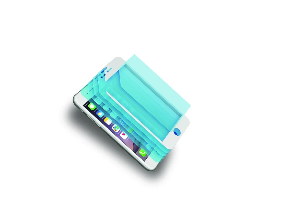 Cygnett RealCurve Tempered Glass for Apple iPhone 7 - White - Image 2 of 3