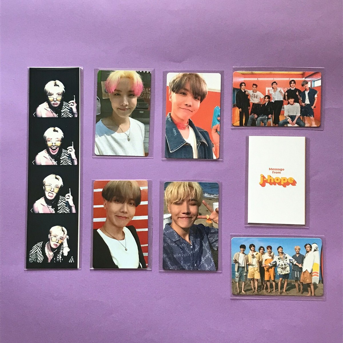 BTS Butter J-HOPE Photocard Peaches Cream Weverse Japan Official