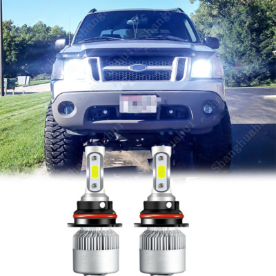 For Ford Explorer Sport Trac 2001-2005 - 3Side 2X LED Headlight Bulbs Hi/Lo Beam