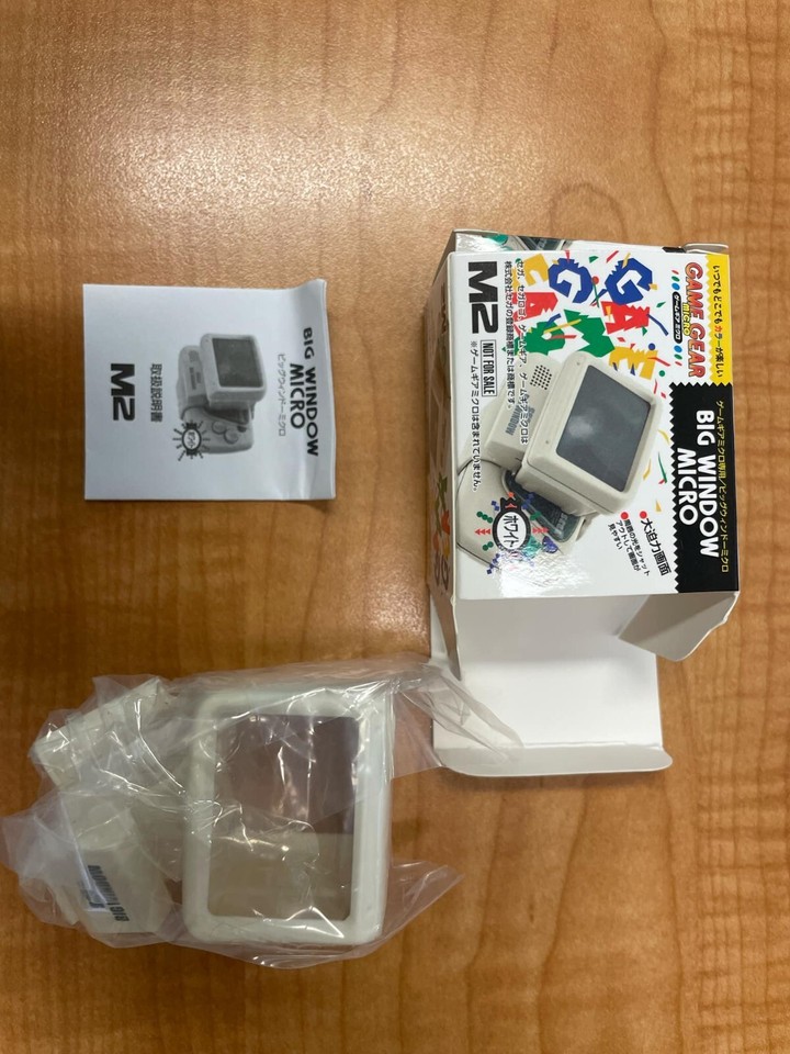 Sega Game Gear Micro Anniversary White & Big Window Limited OFFICIAL