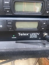 Telex Fmr-500 Band A With Ua4d Splitter, 4 N/d767a Handheld Parts Only No Case