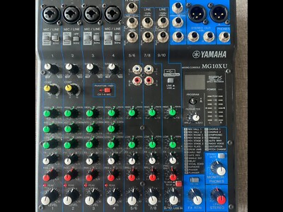 Yamaha MG10XU 10 Channel Mixing Console | eBay
